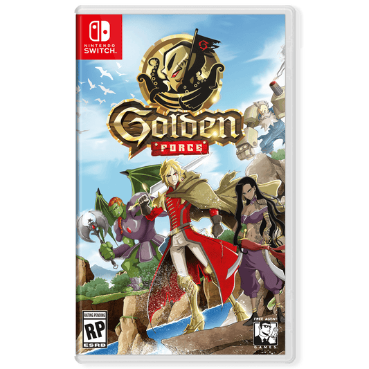 Golden Force (Nintendo Switch) - Game Manual Only