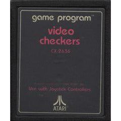 Video Checkers - Atari 2600