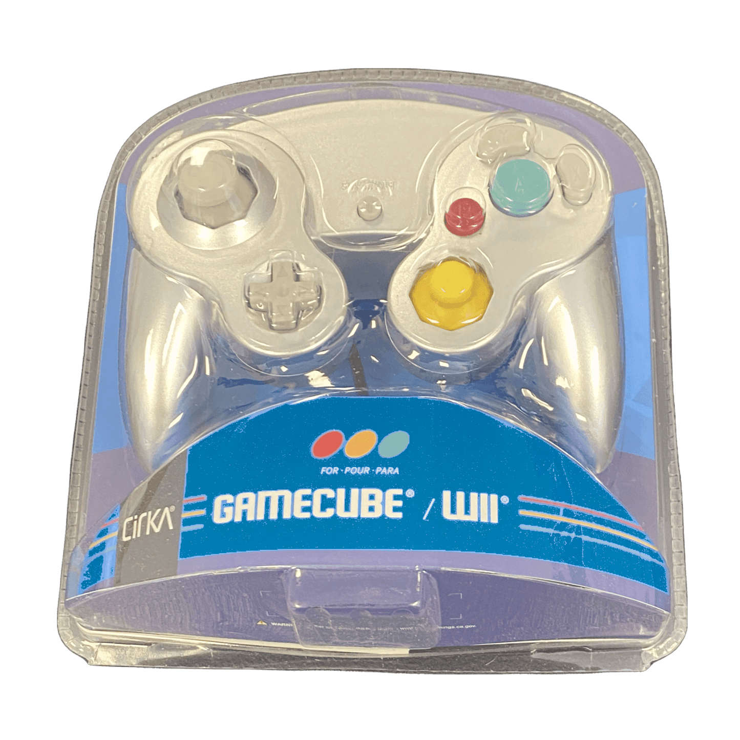 Cirka Wired Controller | Gamecube Wii | New - Pink/Red