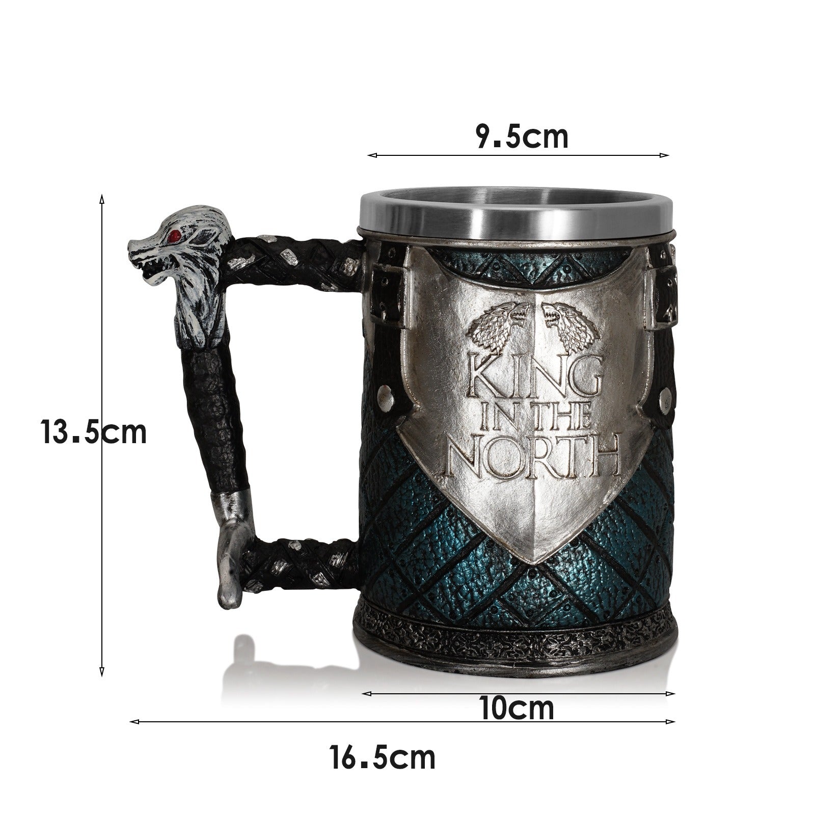 Viking beer mug and mug resin craft ornaments