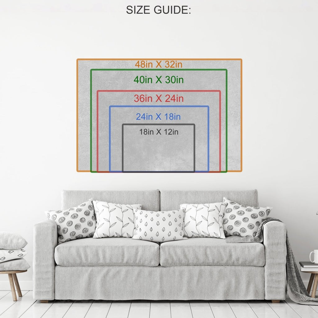 Viking Code Canvas Wall Art, Nordic Decor
