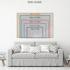 Viking Code Canvas Wall Art, Nordic Decor