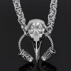 Vikings Helm of Awe Stainless Steel Necklace - 50 CM / 20 INCHES