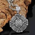 Vikings Vegvisir Stainless Steel Necklace - 