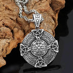 Vikings Vegvisir Stainless Steel Necklace - 