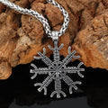 Vikings Helm of Awe Stainless Steel Necklace - 