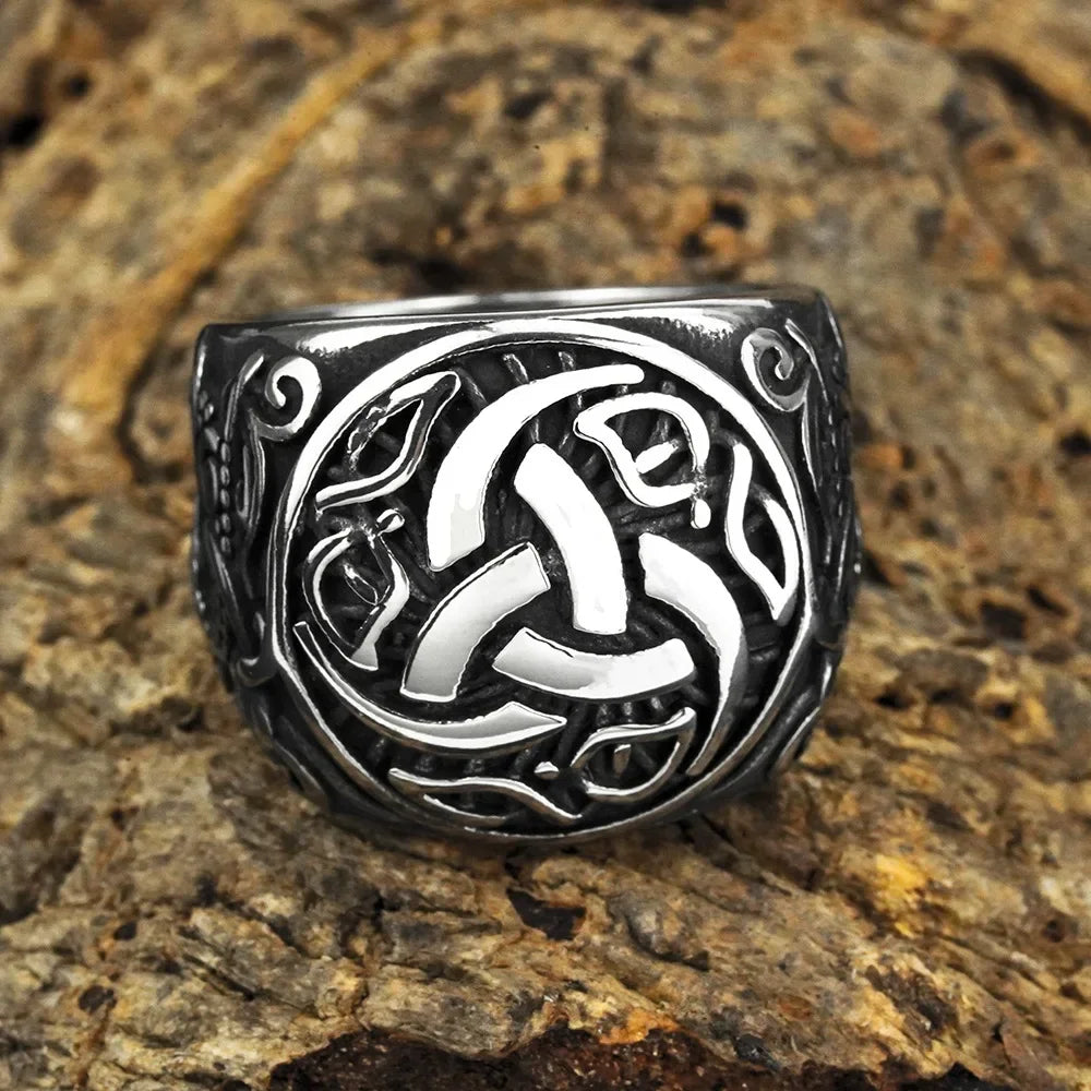 Viking Men Rings Stainless Steel