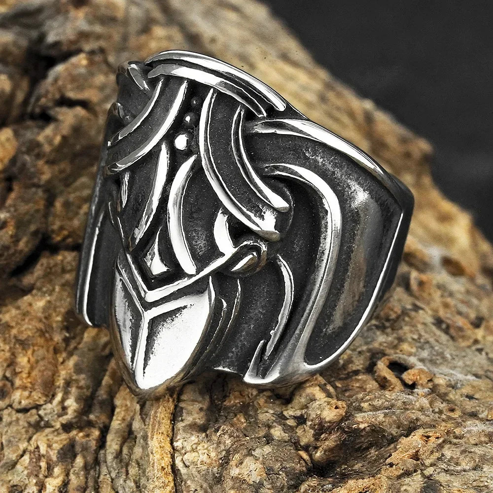 Viking Men Rings Stainless Steel