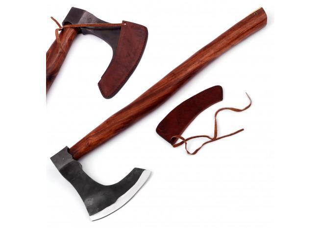 Medieval Traditional Scandinavian Skeggøx Battle Axe-0