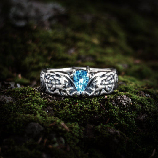 Authentic Sterling Silver Viking Ring | Custom Fit Nordic Jewelry
