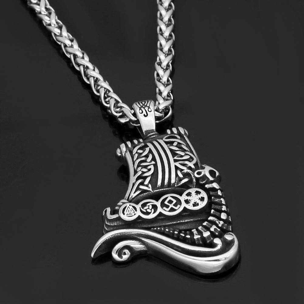 Viking Ship Necklace - 