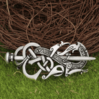 Vikings Dragon Warship Woman Hair Clip - 