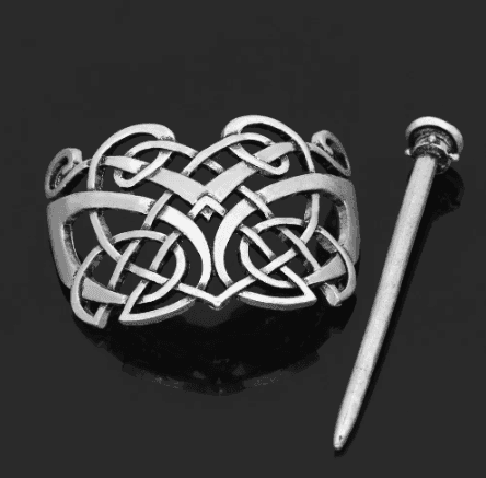 Vikings Triquetra Knot Woman Hair Clip - 