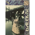 🛸 Vintage 1994 Doctor Who Daleks Foil Trading Card — Card 1 of 6