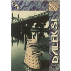 🛸 Vintage 1994 Doctor Who Daleks Foil Trading Card — Card 1 of 6