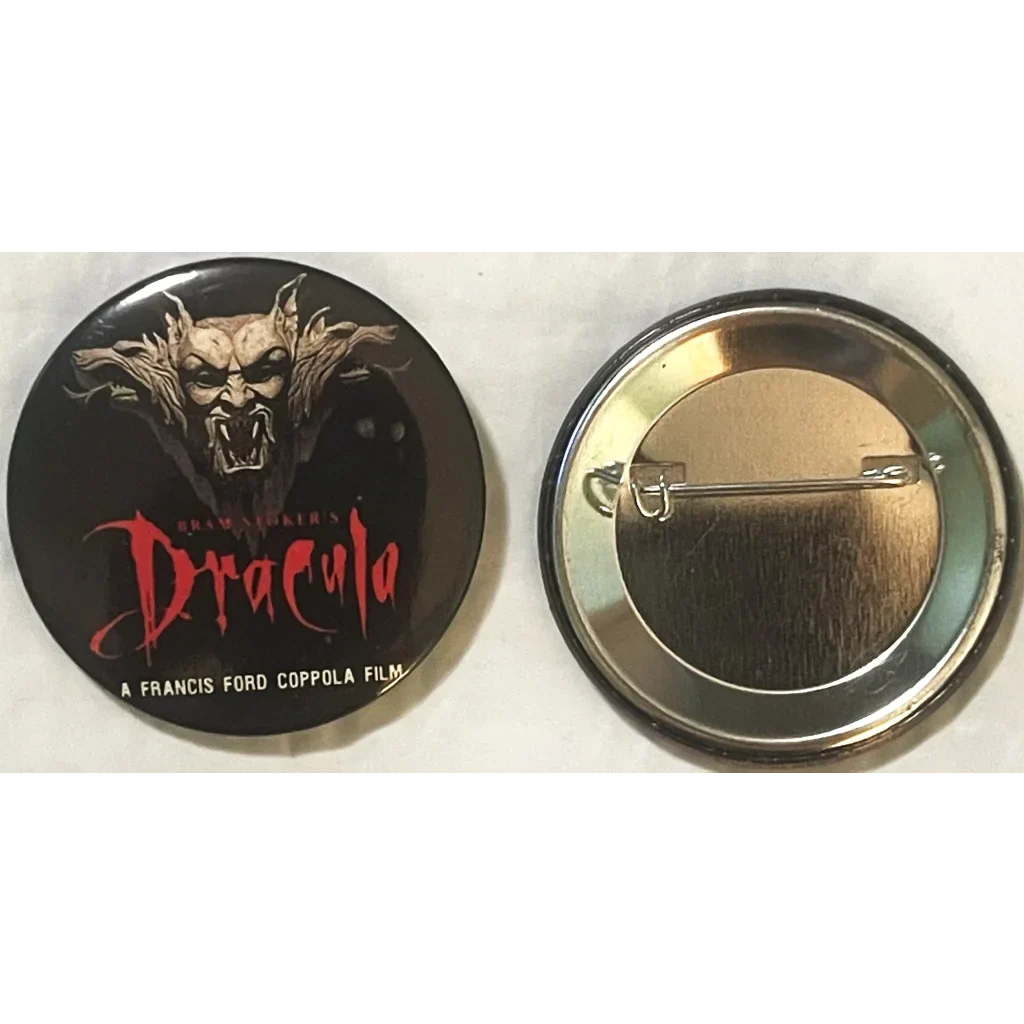 Vintage 1992 Bram Stoker’s Dracula Movie Promo Pin | Coppola Film