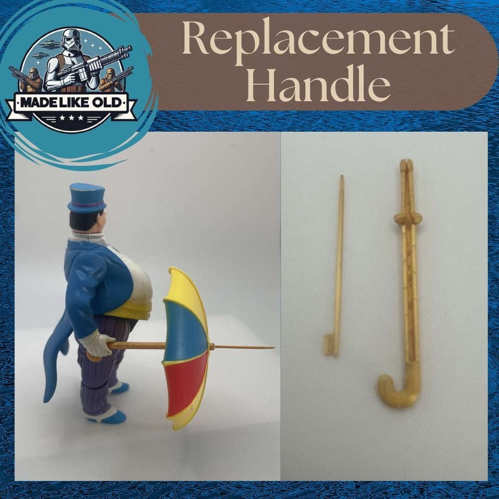 Vintage Kenner DC Super Powers Penguin Umbrella Handle 1984 Repro Part Batman