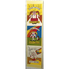 Vintage 1980s Trash Can Tots Complete Series Stickers 🗑️ NOS Vending Set, 10 Strips / 30 Characters