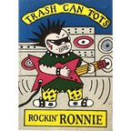Vintage 1980s Trash Can Tots Complete Series Stickers 🗑️ NOS Vending Set, 10 Strips / 30 Characters