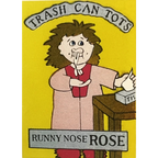 Vintage 1980s Trash Can Tots Complete Series Stickers 🗑️ NOS Vending Set, 10 Strips / 30 Characters