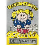 Vintage 1980s Trash Can Tots Complete Series Stickers 🗑️ NOS Vending Set, 10 Strips / 30 Characters