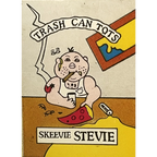 Vintage 1980s Trash Can Tots Complete Series Stickers 🗑️ NOS Vending Set, 10 Strips / 30 Characters