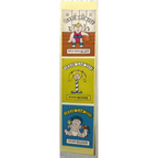 Vintage 1980s Trash Can Tots Complete Series Stickers 🗑️ NOS Vending Set, 10 Strips / 30 Characters