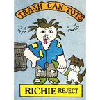 Vintage 1980s Trash Can Tots Complete Series Stickers 🗑️ NOS Vending Set, 10 Strips / 30 Characters