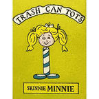Vintage 1980s Trash Can Tots Complete Series Stickers 🗑️ NOS Vending Set, 10 Strips / 30 Characters