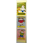 Vintage 1980s Trash Can Tots Complete Series Stickers 🗑️ NOS Vending Set, 10 Strips / 30 Characters