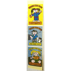 Vintage 1980s Trash Can Tots Complete Series Stickers 🗑️ NOS Vending Set, 10 Strips / 30 Characters