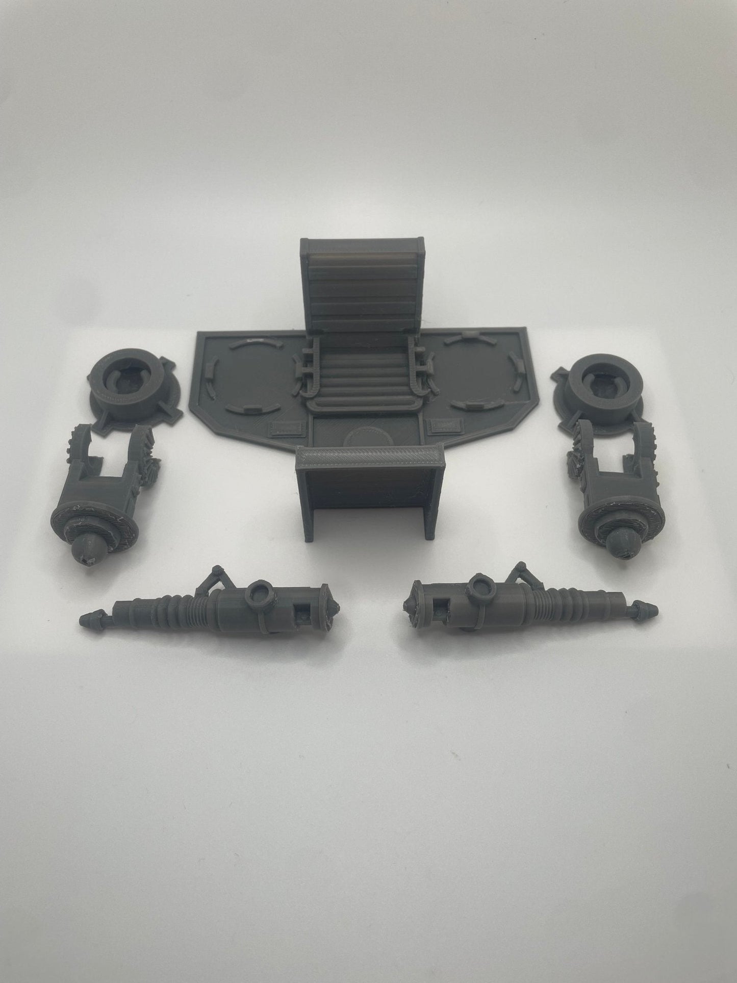 Vintage Star Wars Kenner Rebel Transport Cannons Mount & Base Repro Part 1982
