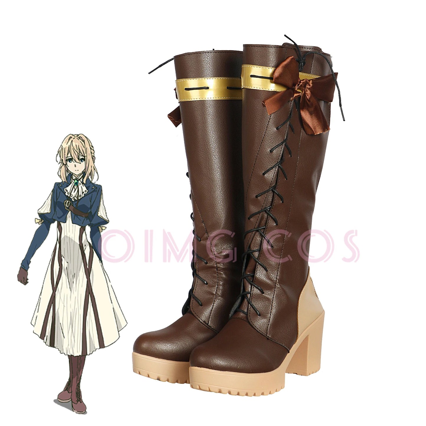 Violet Evergarden Cosplay  Shoes for Halloween Party Carnival Anime