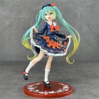 Adorable Anime Miku: Chibi Virtual Idol PVC Action Figure - Maple leaf Hatsune