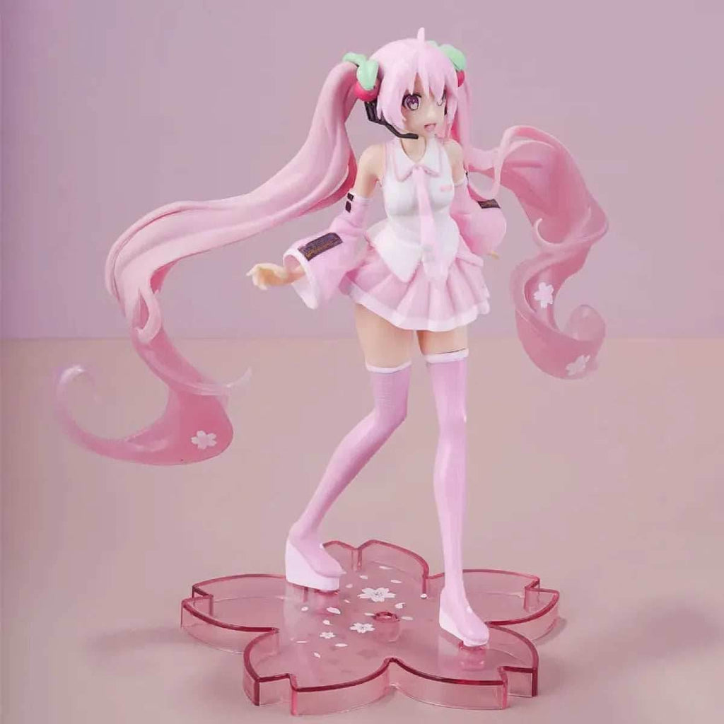 Adorable Anime Miku: Chibi Virtual Idol PVC Action Figure - Sakura Hatsune