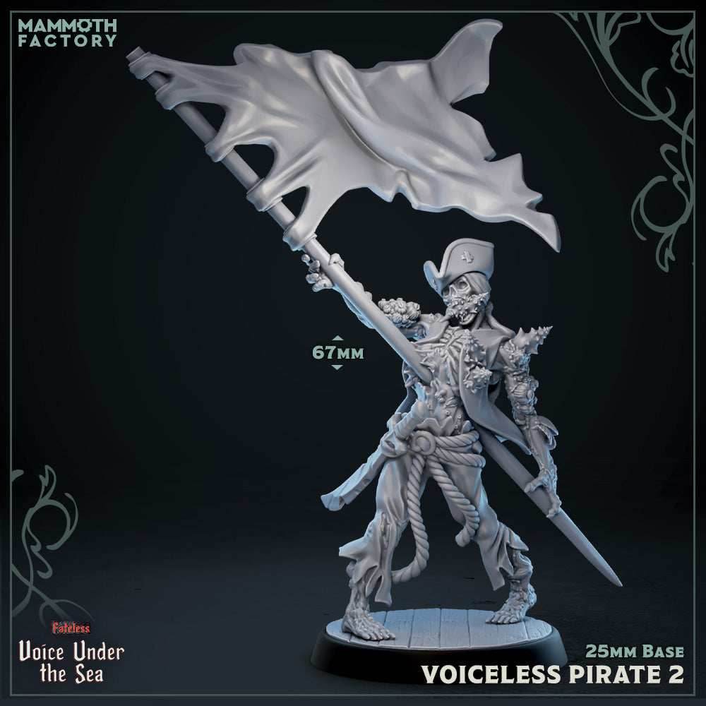 Voiceless Pirate 2 (Undead Pirate) - 