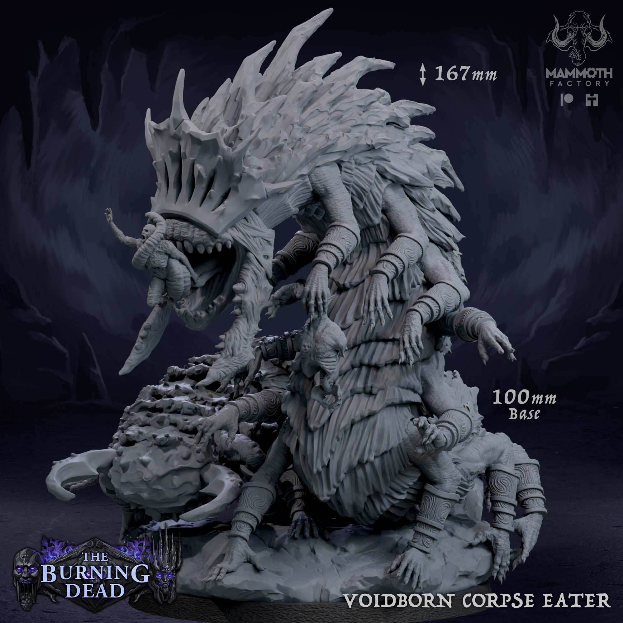 Voidborn Corpse Eater (Eldritch Demon Worm Epic Boss) - 