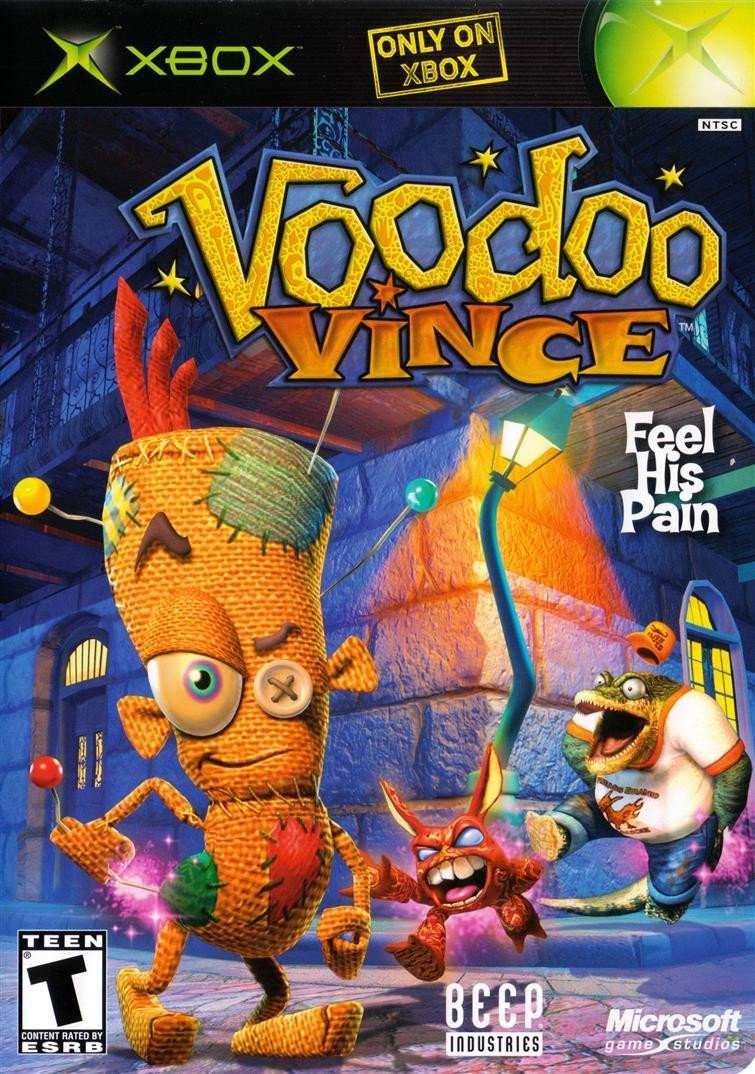 Voodoo Vince (Xbox) - Game Manual Only