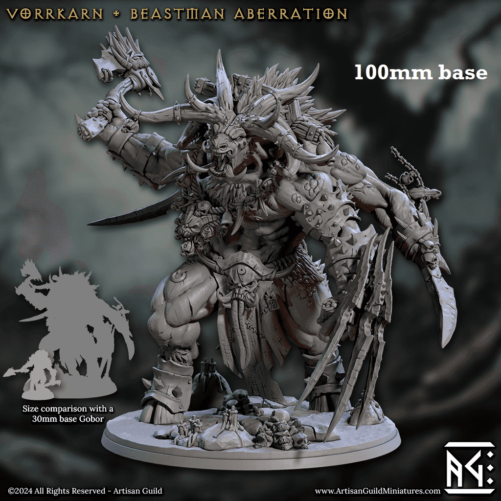 Vorrkarn, Beastman Aberration (Epic Minotaur Boss) - 