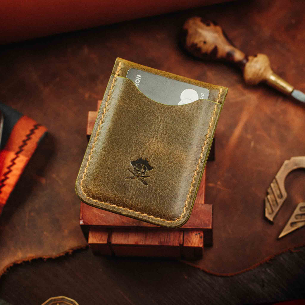 Voyager v2 – Leather Velcro Patch Wallet | Pirate Goods