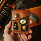 Voyager v2 – Leather Velcro Patch Wallet | Pirate Goods