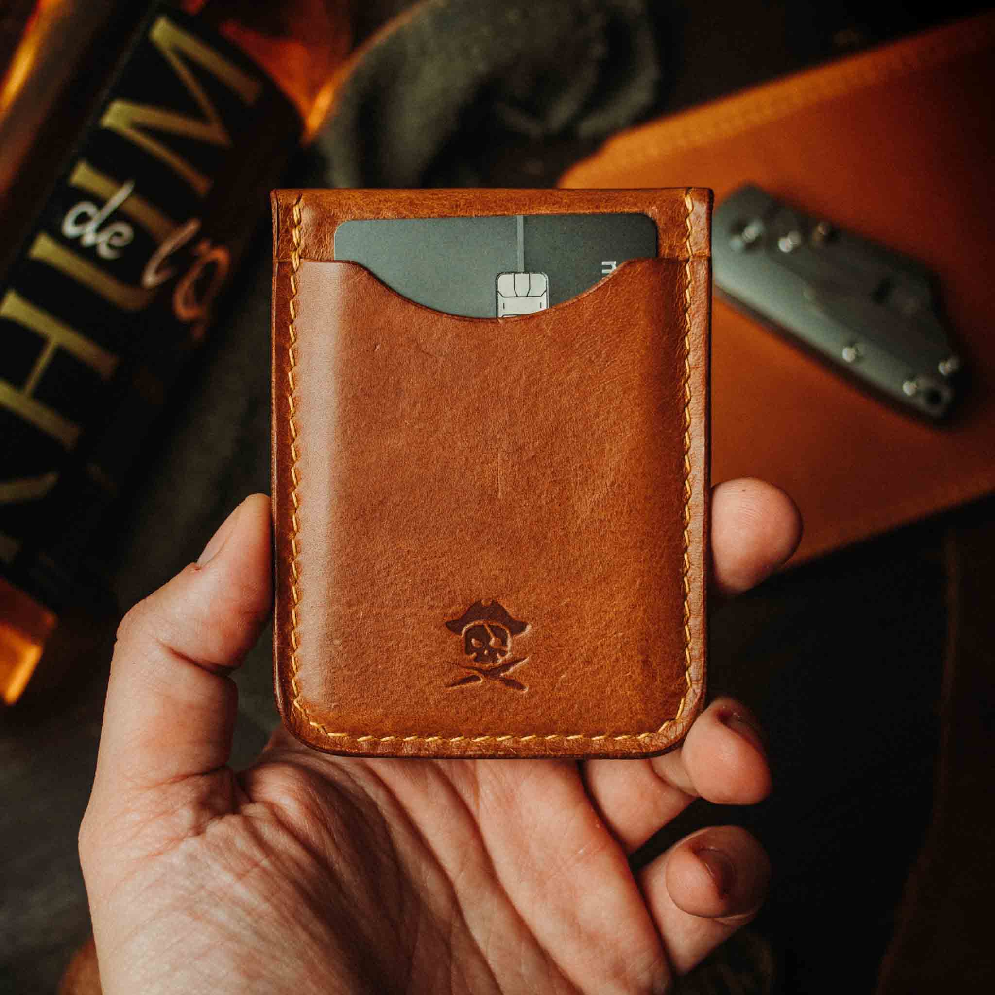 Voyager v2 – Leather Velcro Patch Wallet | Pirate Goods