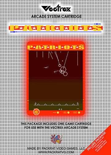 Patriots (Vectrex) - Game Manual Only