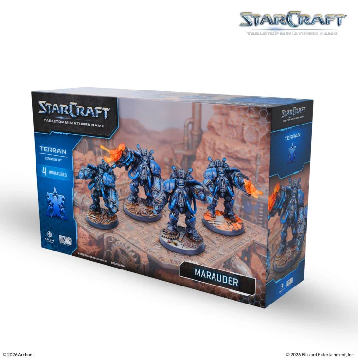 StarCraft The Miniatures Game: Terran: Marauder Expansion Set