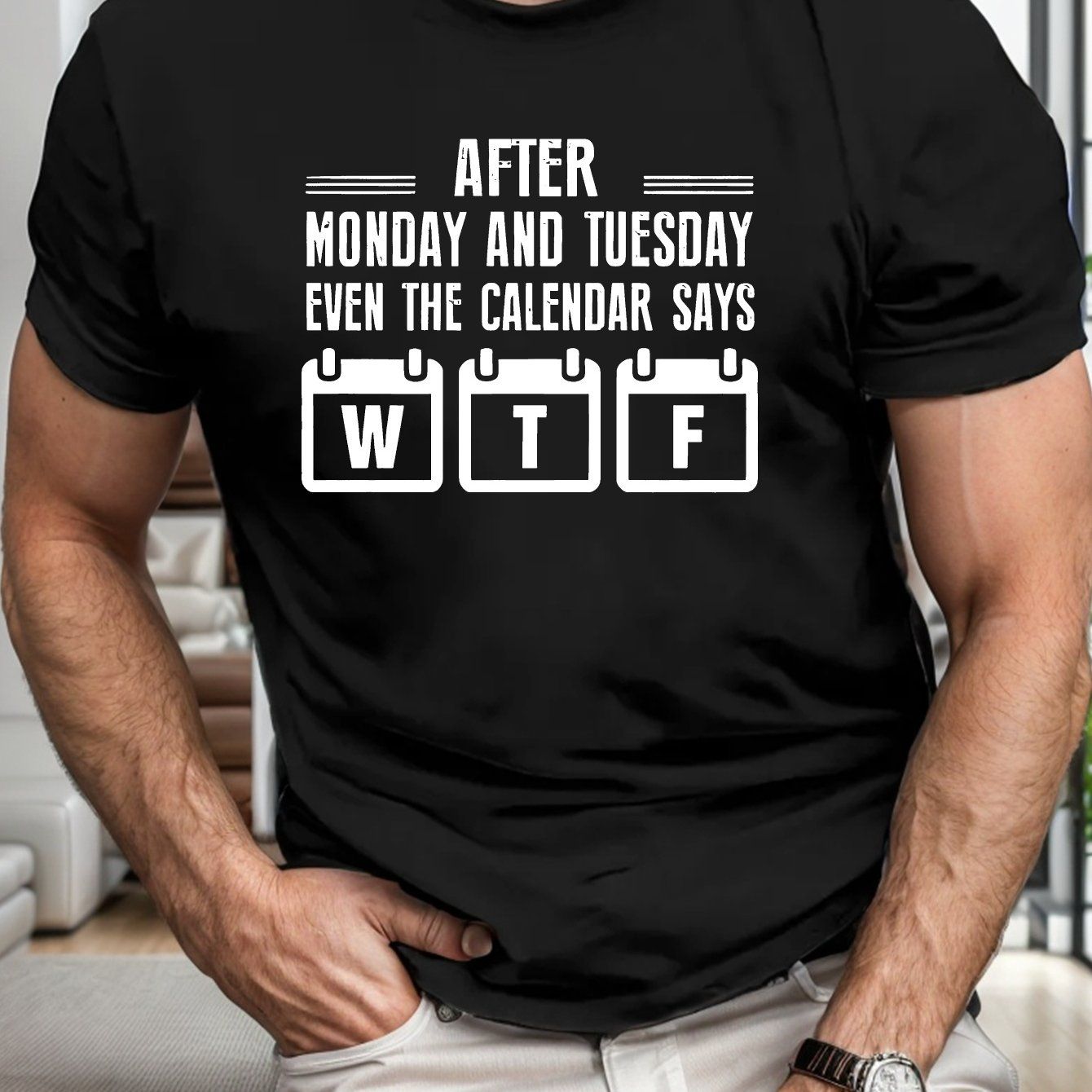 W.T.F funny t-shirt