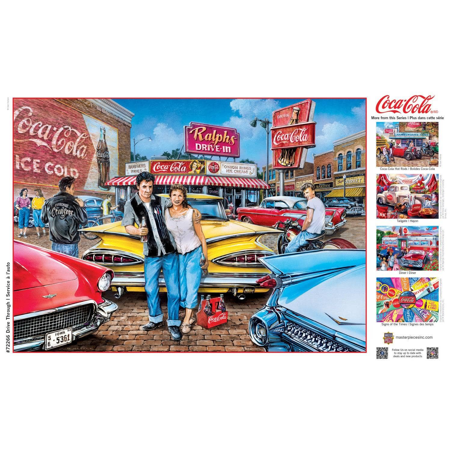 Coca-Cola - Drive Through 1000 Piece Jigsaw Puzzle