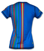 INKnBURN Women's Run or Die Tech Shirt (X-Small) - X-Small / Blue
