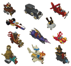 Wacky Races: The Board Game - Deluxe Kickstarter Edition - 