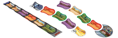 Wacky Races: The Board Game - Deluxe Kickstarter Edition - 