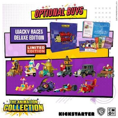 Wacky Races: The Board Game - Deluxe Kickstarter Edition - 